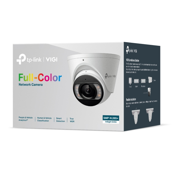 TP-Link InSight S455 VIGI 5MP Full-Color Turret Network Camera