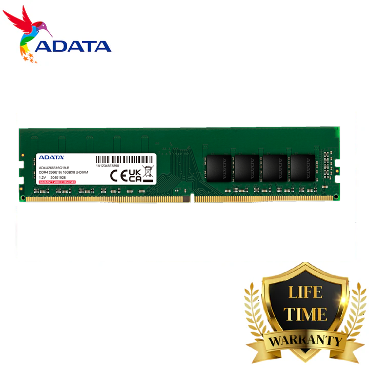 ADATA RAM SO-DIMM / U-DIMM 2666 DDR4 4GB / 8GB / 16GB / 32GB