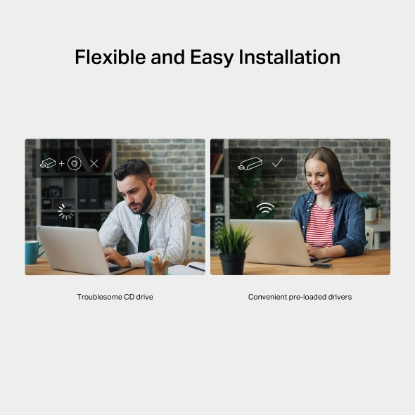 Mercusys MA70XM AX1800 Wi-Fi 6 Wireless USB Adapter