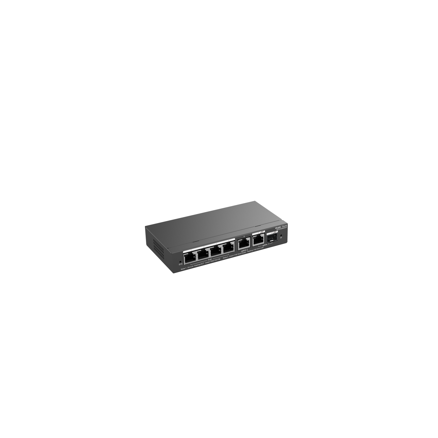 Ruijie ES206GS-P 5 Port / ES210GS-P 10 Port Gigabit Smart Cloud Managed PoE Switch