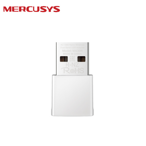 Mercusys MA30N AC1300 Nano Wireless Dual Band USB Adapter