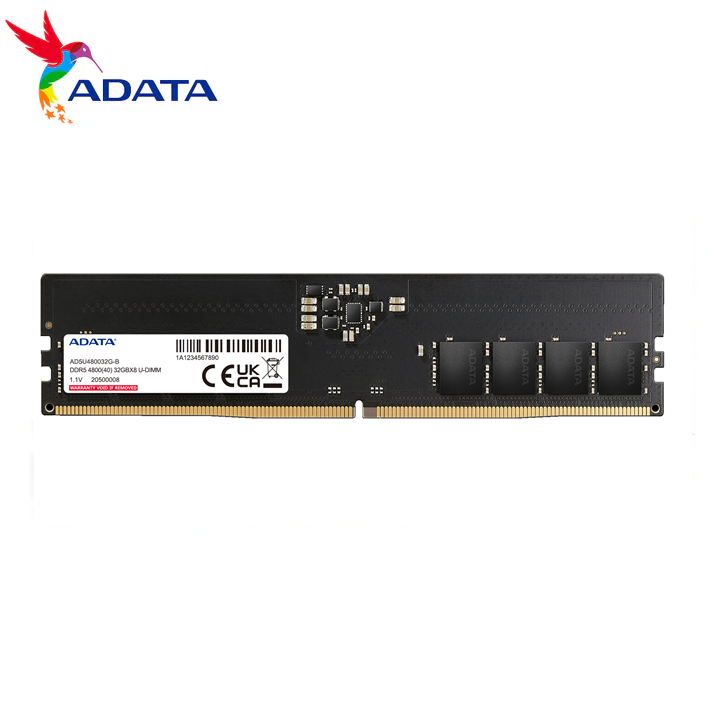 ADATA RAM SO-DIMM / U-DIMM DDR5 4800 8GB / 16GB / 32GB