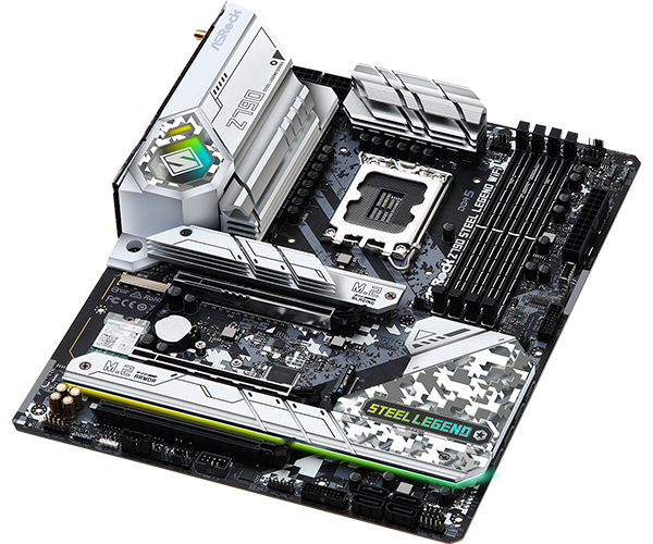 ASRock Z790 Steel Legend WiFi LGA1700 DDR5 INTEL ATX Motherboard