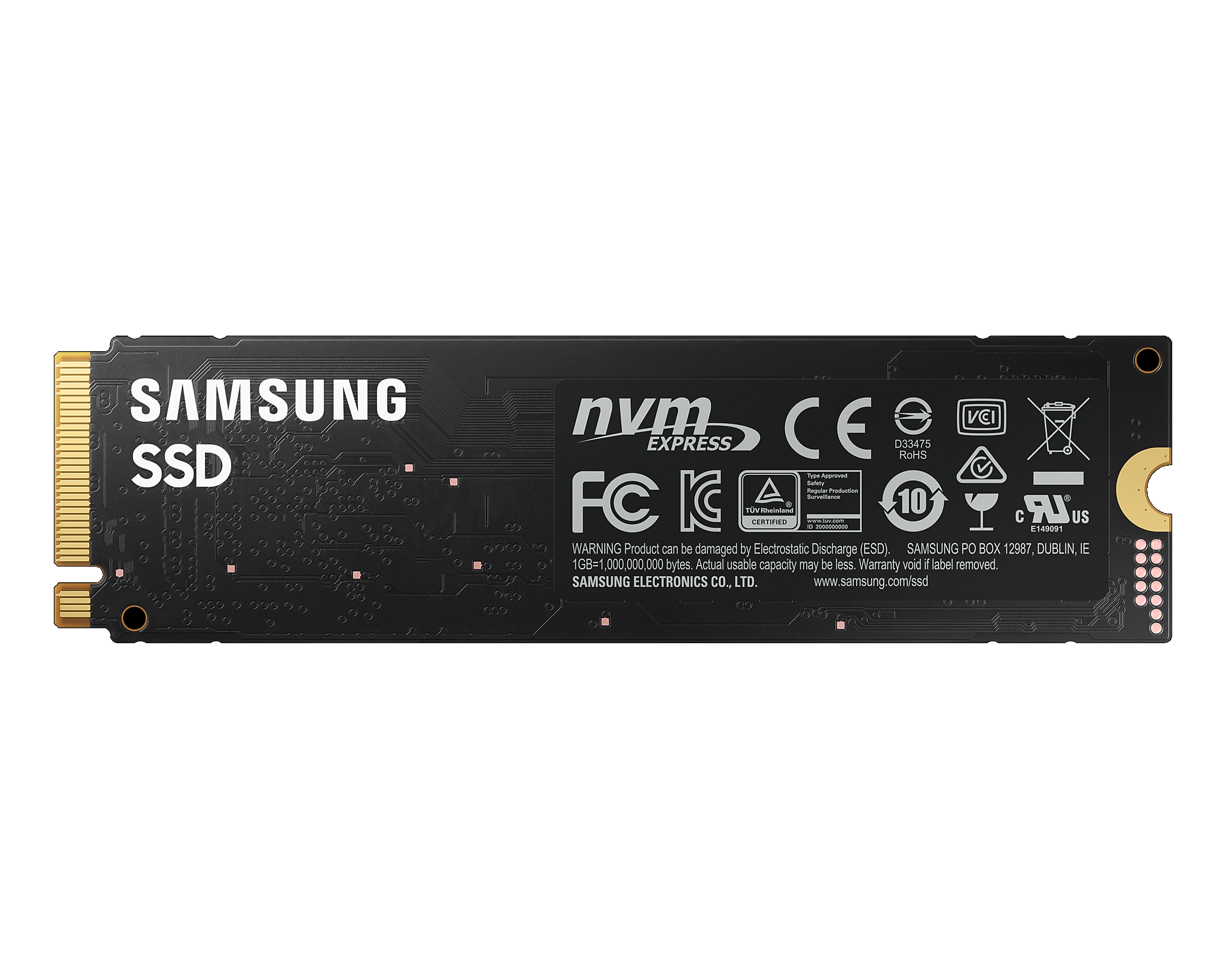 Samsung 980 PCIe 3.0 NVMe M.2 SSD