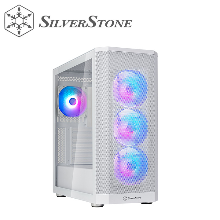 SilverStone FA514X-BG / FA514X-WG ATX Mid-Tower Chassis with Dual Radiator Support and Captivating ARGB Lighting