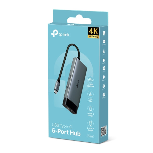 TP-Link UH5020C USB Type-C 5 in 1 Hub