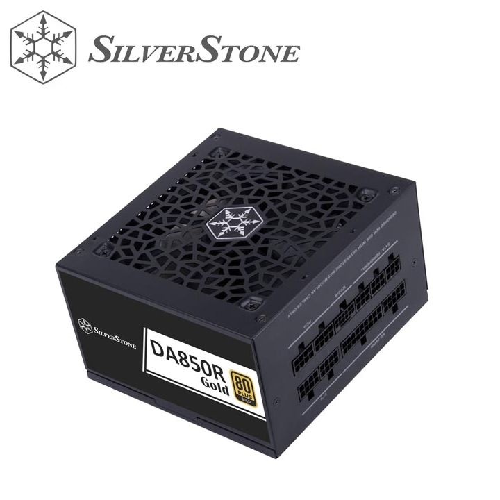 SilverStone DA850R-GMA / DA850R-GMA-WWW Gold 80 PLUS Gold 850W ATX 3.0 & PCIe 5.0 Fully Modular Power Supply