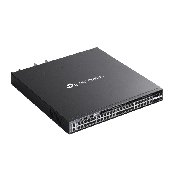 TP-Link SG6654XHP Omada 48-Port Gigabit Stackable L3 Managed PoE+ Switch with 6 10G Slots