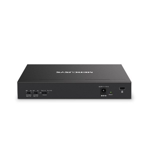 Mercusys MS110P 10-Port 10/100Mbps Desktop Switch with 8-Port PoE+