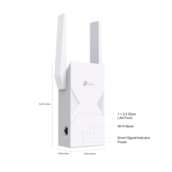TP-Link RE235BE BE3600 Dual-Band Wi-Fi 7 Range Extender