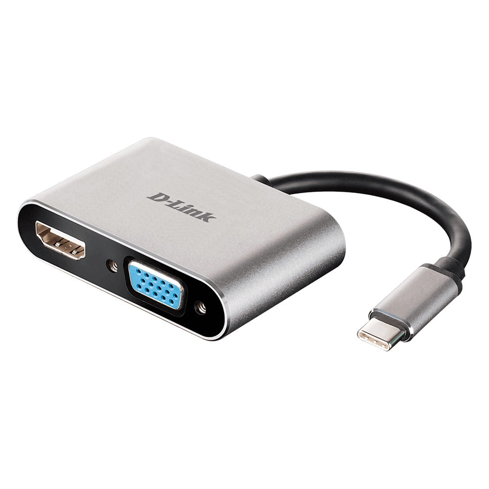 D-Link DUB-V210 USB-C™ to HDMI/VGA Adapter