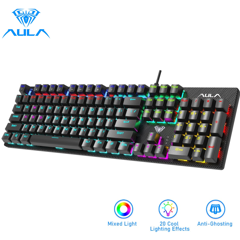 AULA S2022 Mechanical 26Keys Gaming Keyboard