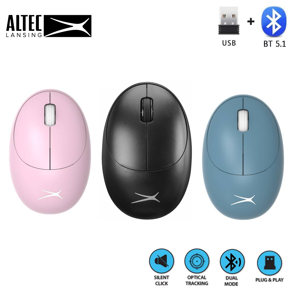 ALTEC LANSING ALBM7335 Duo Mode Bluetooth Wireless Mouse