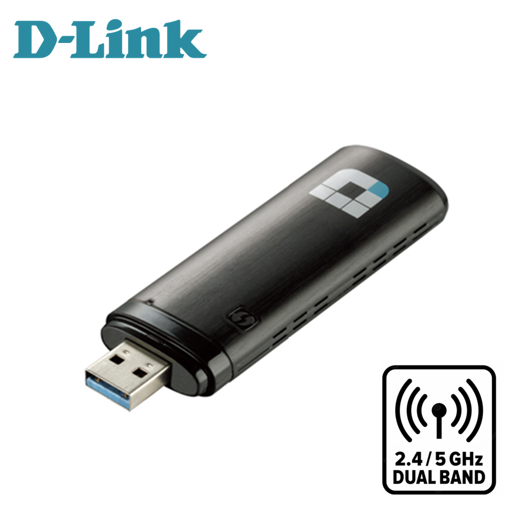 D-Link Wireless AC1300 DWA-182 Dual-Band USB Adapter (1200Mbps)