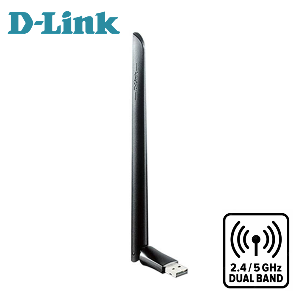 D-Link DWA-172 Wireless AC600 USB WiFi Adapter Dual Band Dongle