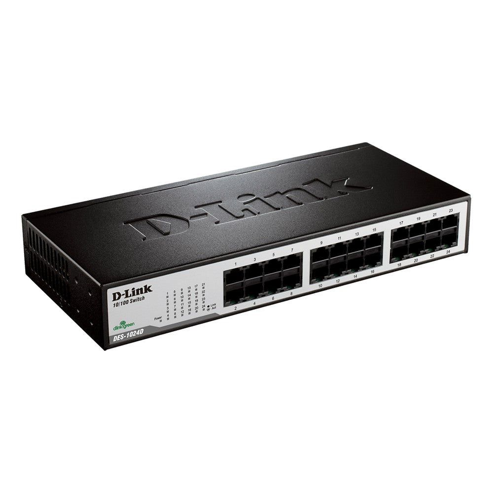 D-LINK 10/100 Ethernet Desktop Rackmount Unmanaged Switch