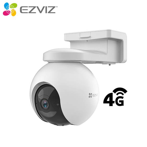 Ezviz EB8 4G LTE Solar Type-C Battery Powered 2k 3MP Outdoor Smart IP CCTV Camera