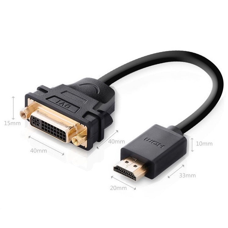 Ugreen HDMI TO DVI Female Adapter Cable 15CM