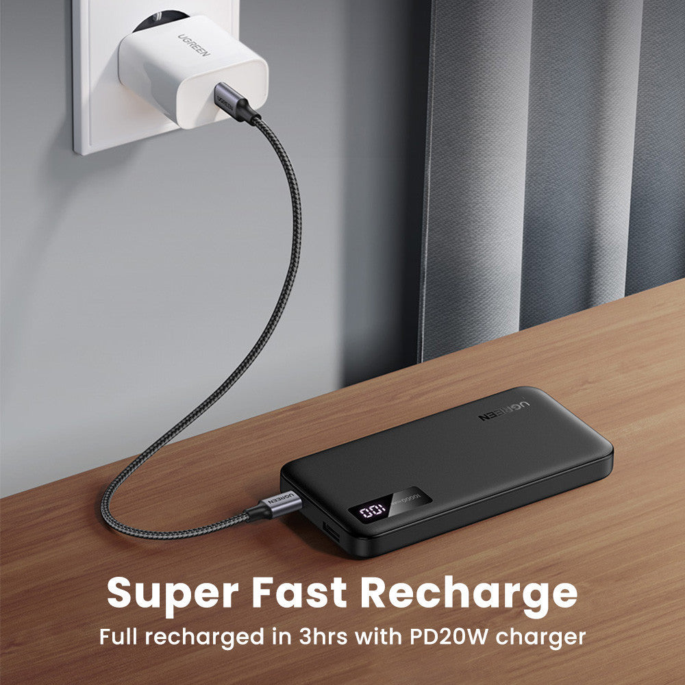 UGREEN 20W 10000mAh Fast Charging Power Bank