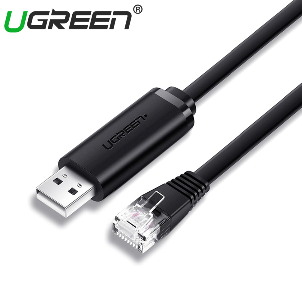 UGREEN USB A to RJ45 Console Cable RS232 Serial Converter Adapter Cisco Router