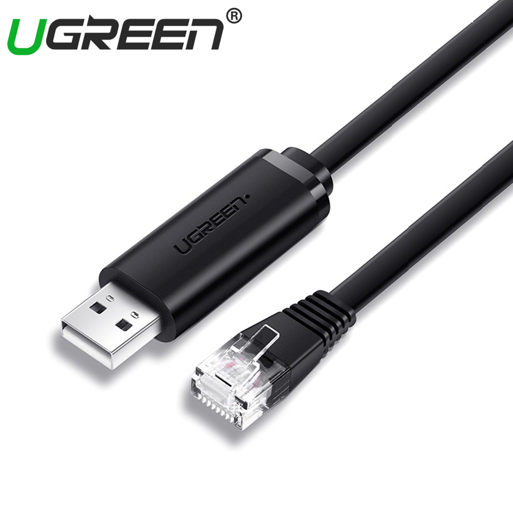 UGREEN USB A to RJ45 Console Cable RS232 Serial Converter Adapter Cisc ...