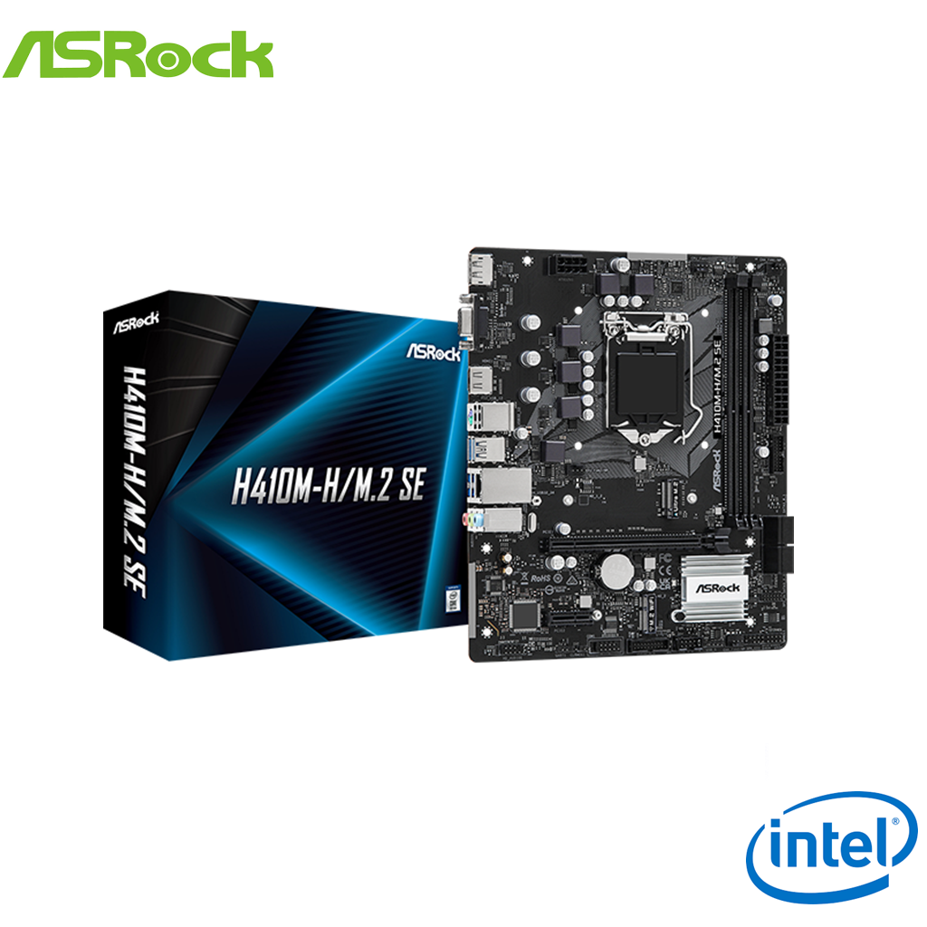 ASRock H410M-H/M.2 SE INTEL M-ATX Motherboard