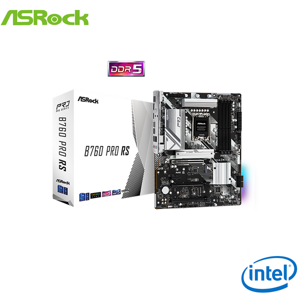 ASRock B760 Pro RS LGA 1700 DDR5 INTEL ATX Motherboard