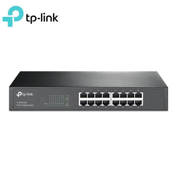 TP-Link TL-SG1016D 16 Port Gigabit Desktop Rackmount Switch