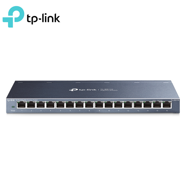 TP-LINK TL-SG116 16-Port Gigabit Desktop Switch