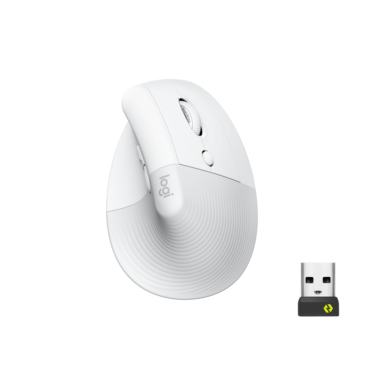 Logitech Lift Vertical Ergonomic Mouse Wireless Bluetooth Logi Bolt USB receiver, Quiet clicks, 4 buttons