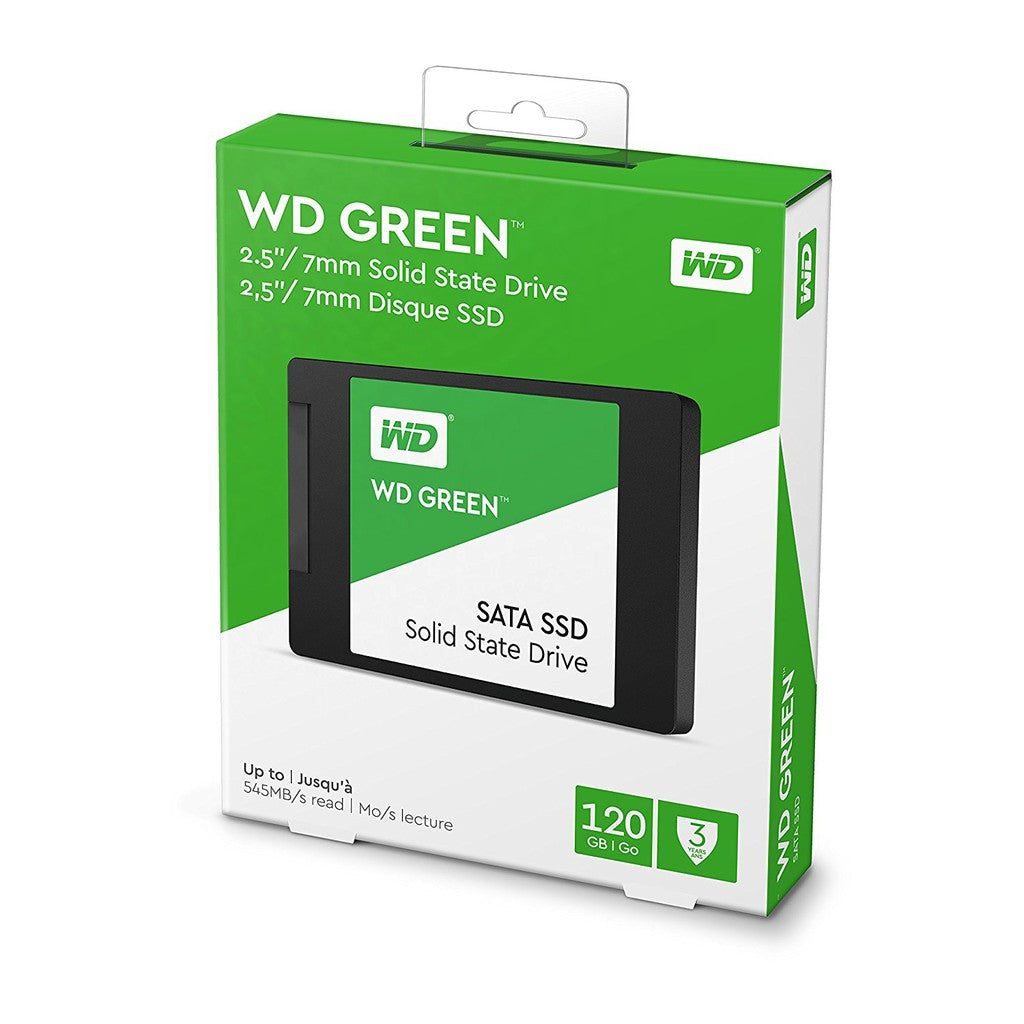 Western Digital WD Green SATA Laptop SSD 2.5" (240GB/480GB/1TB)