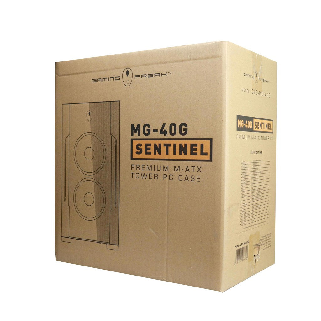 Gaming Freak GFG-MG-40G Sentinel Premium M-ATX Tower Case
