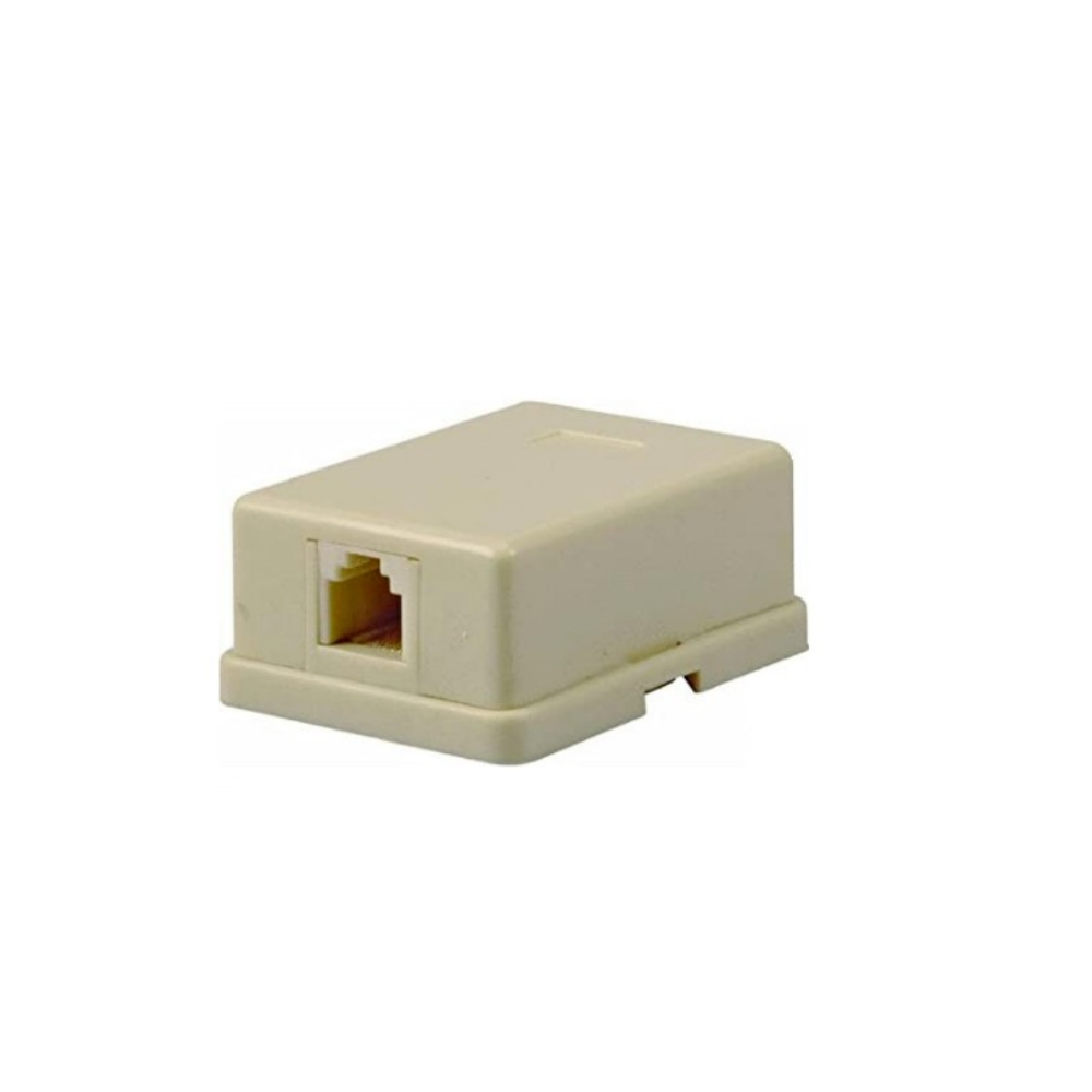 RJ11 Telephone Socket Wall Surface Mount (1 Port) – wme.my