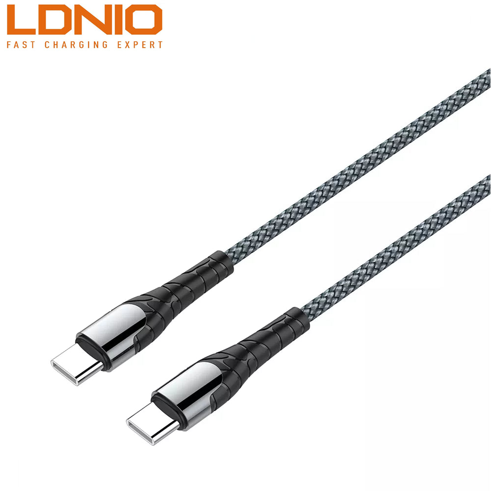 LDNIO LC101 USB-C to USB-C 65W PD 1meter Fast Charging Data Cable
