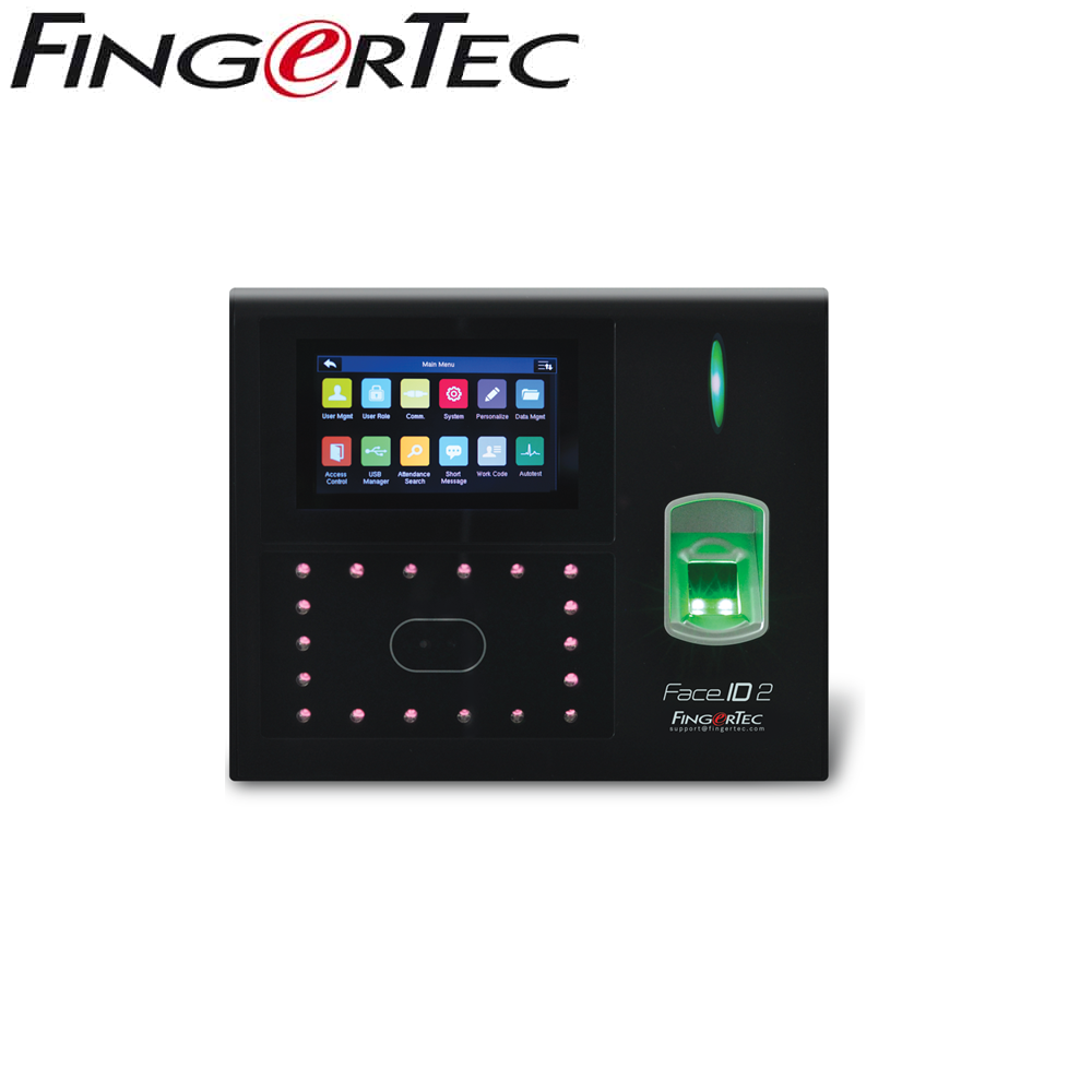 Fingertech Device FingerTec Face ID 2 2-in-1 Face & Fingerprint Recognition Terminal – wme.my