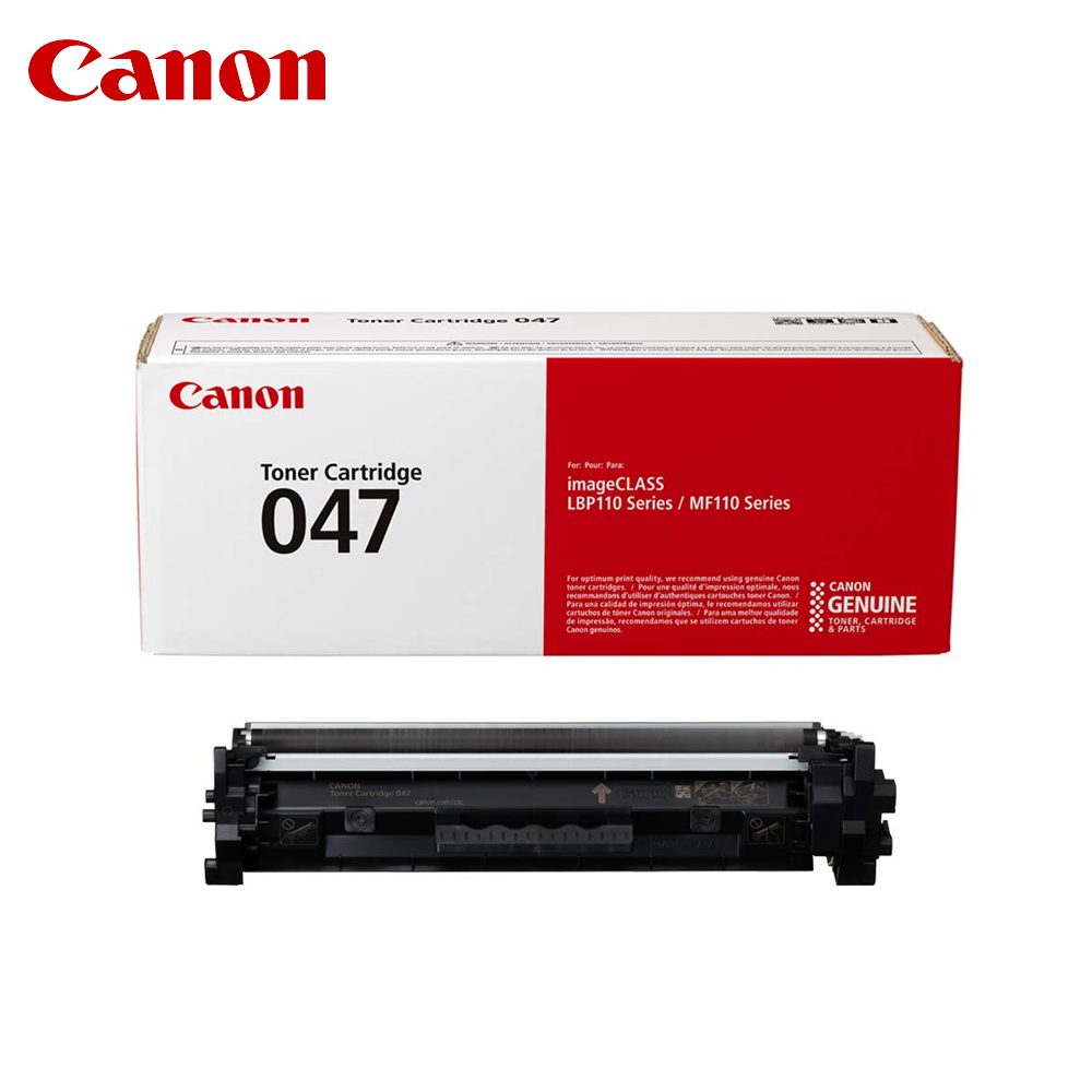 Canon Original Cartidge Cart 047 / Drum 049 Laser Toner - (Black) For MF113w LBP113w