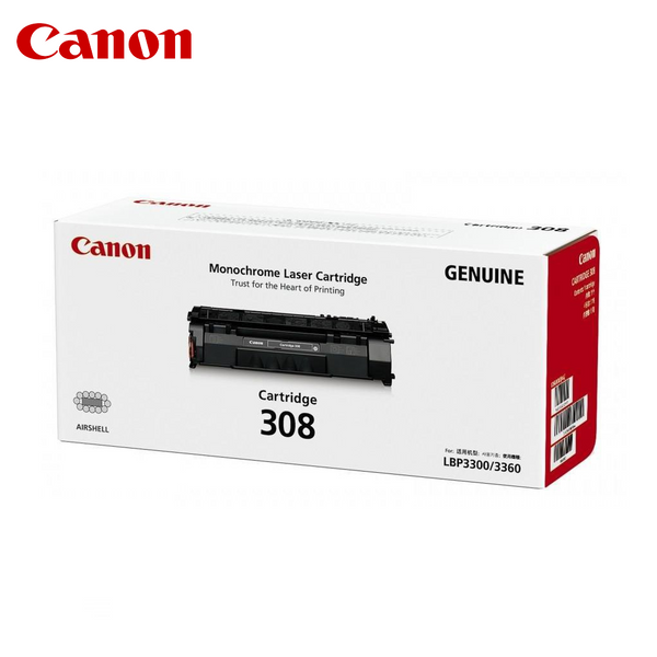 Canon Original Cart 308 Toner Cartridge For LBP-3300 / LBP-3360