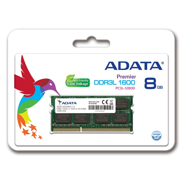ADATA RAM SO DDR3L 1600 4GB / 8GB (1600 Mhz)