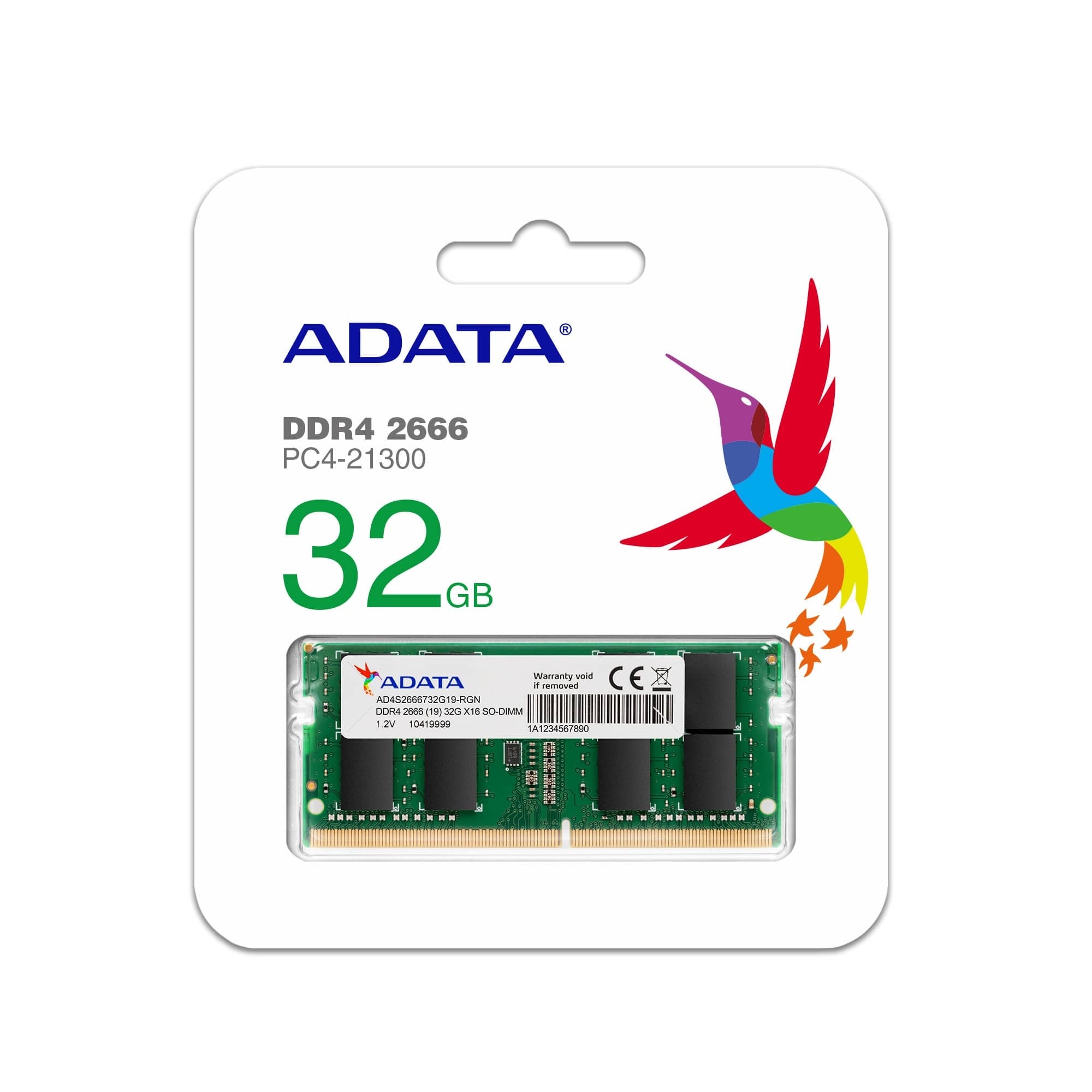 ADATA RAM SO DDR4 2666 4GB / 8GB / 16GB