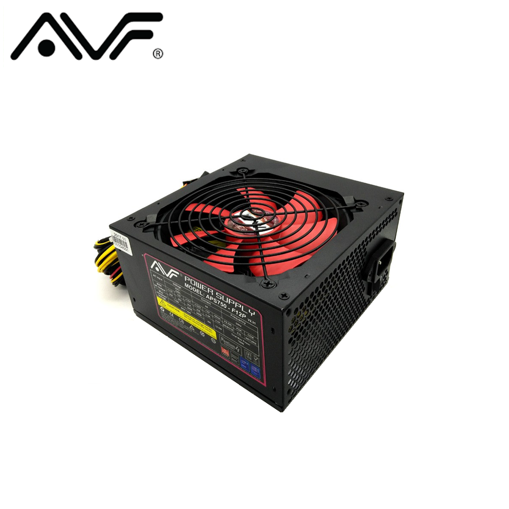 AVF 500W / 650W / 750W Desktop PC ATX Ultra Silent Gaming Power Supply