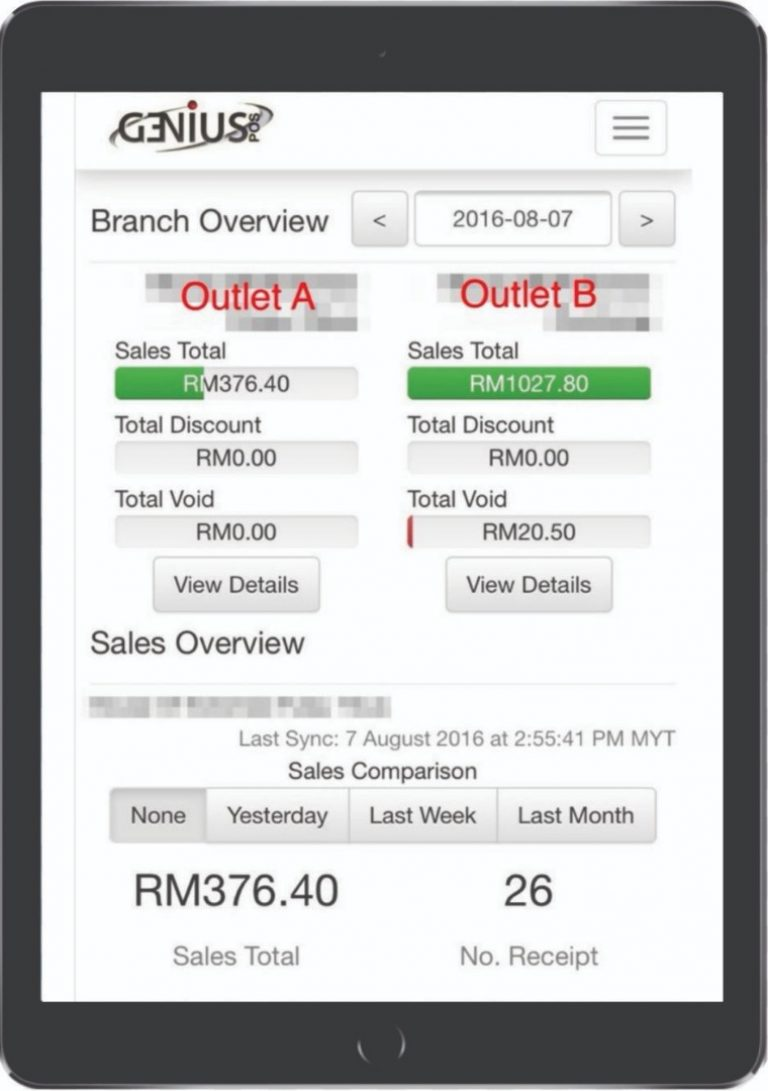 Genius iPad Pos System – wme.my