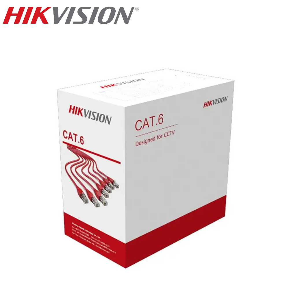 HIKVISION CAT6 UTP Network Cable Solid Bare Copper 305M DS-1LN6U-SC0