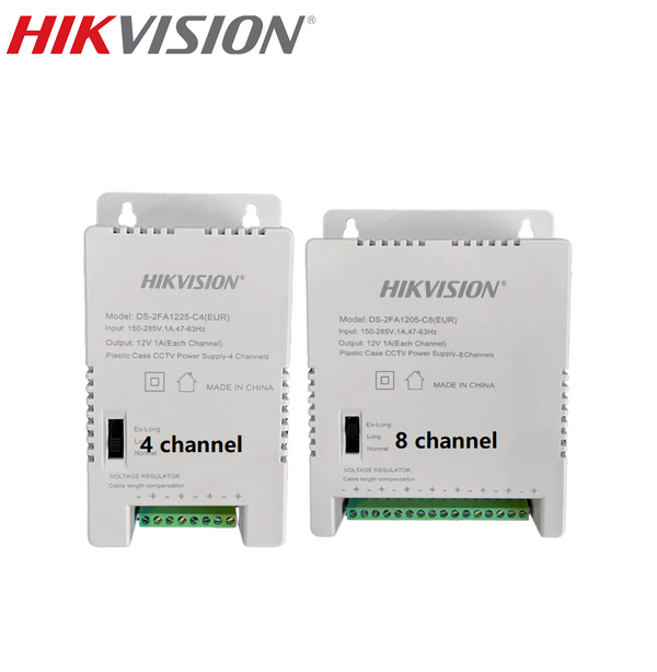 HIKVISION DS-2FA1225-C4 4A / DS-2FA1205-C8 5A POWER SUPPLY HIKVISION PSU 4CH / 8CH  POWER SUPPLY
