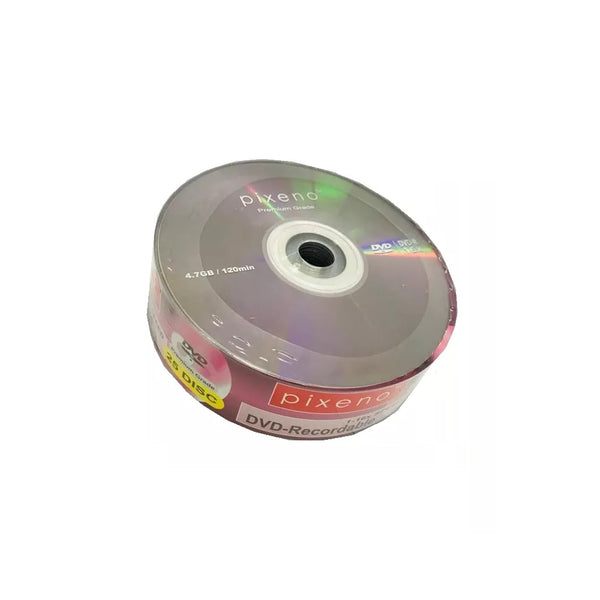 DVD-R 16x/4.7GB/120Min Pixeno (25pcs)