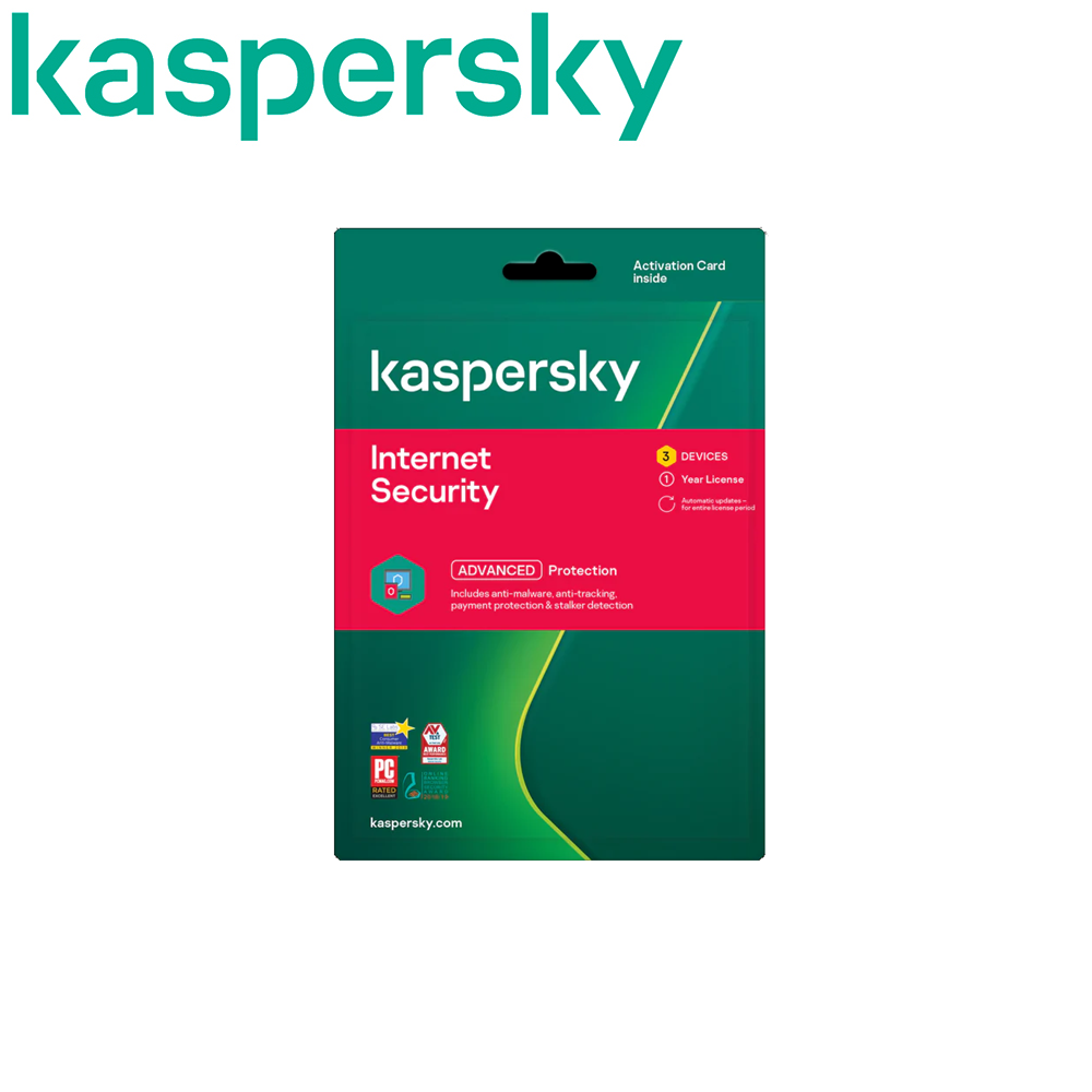 Kaspersky Internet Security 1 Year - 1 Device / 3 Device