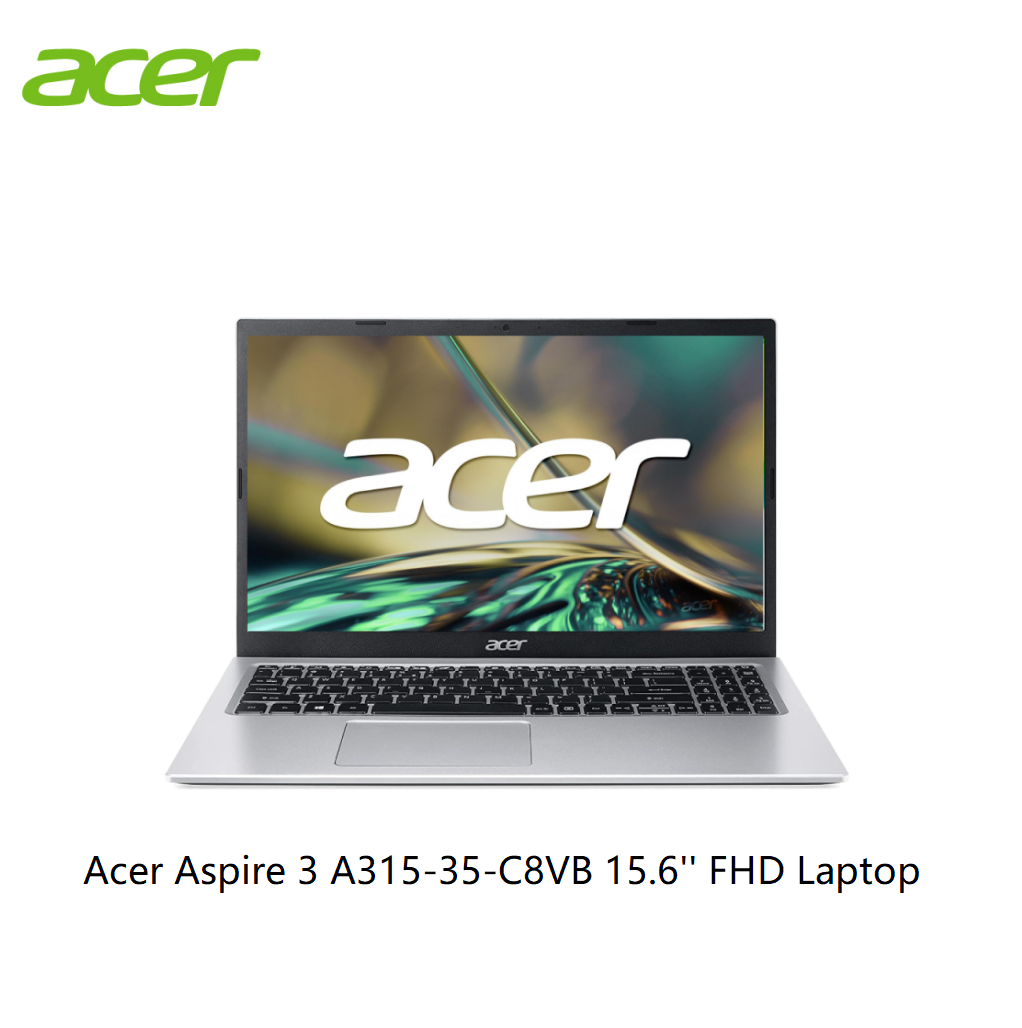 Acer Aspire 3 A315-35-C4TZ / A315-35-C8VB 15.6'' FHD Laptop Electric Blue / Sliver ( Celeron N4500, 4GB, 256GGB SSD, Intel, W11 )