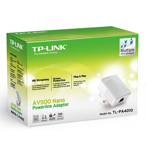 TP-Link TL-PA4010 AV500 Nano Powerline Adapter