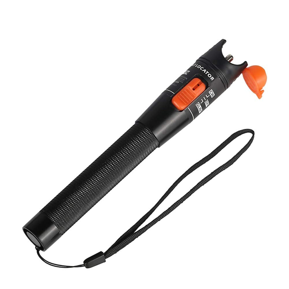 Fiber Visual Testing Tools 10mW Fiber Visual Fault Locator SC FC ST Red Light Source Fiber Optic ...