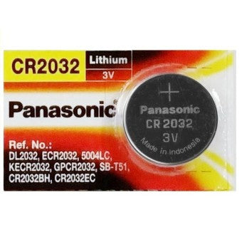 Original Panasonic CR2032 Lithium Battery 3V CR-2032/5BE