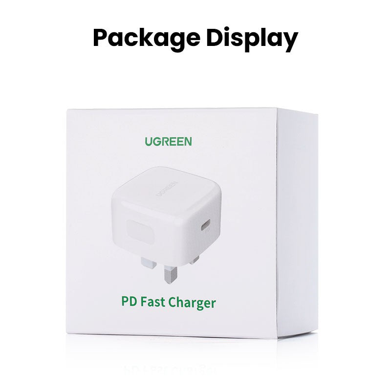 Ugreen 20W PD Fast USB Charger Quick Charge 4.0 3.0 Charger